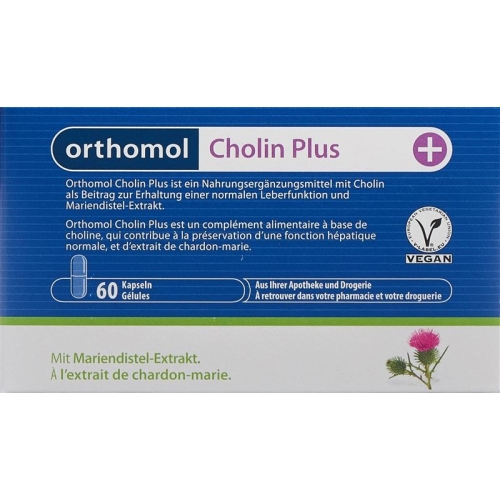 Ortohmol Choline Plus Capsules 60 pieces buy online