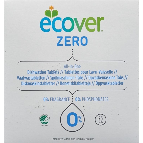 Ecover Zero Geschirrspül-tabs 500g buy online