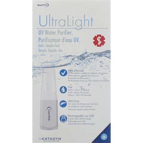 Steripen Ultra Light UV water sanitizer buy online