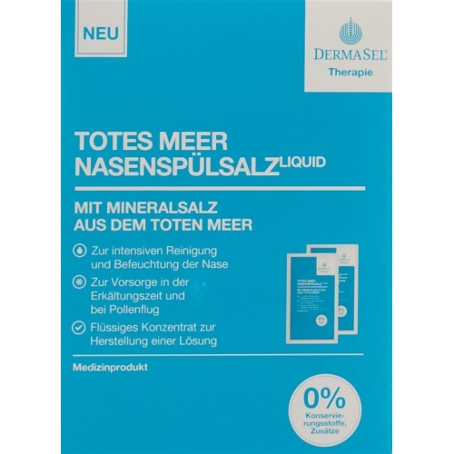 DermaSel therapy nasal rinsing salt liquid 20x 9 M buy online