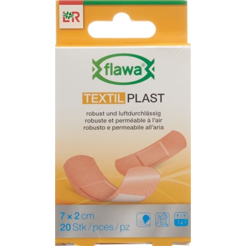 Flawa Textil Plast Quick bandage 2x7cm 20 pieces buy online