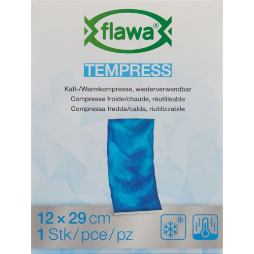 Tempress Kalt Warm Kompresse 12x29cm Blau M Vlies buy online