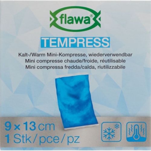 Tempress Kalt Warm Kompresse 9x13cm Blau M Vlies buy online