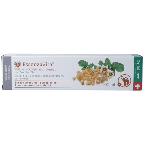 Dr. Dünner Essenzavita Frankincense Oil Flexibility Gel Tube 100ml buy online