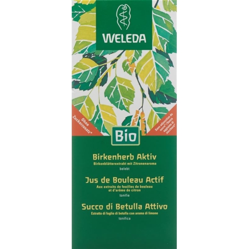 Weleda Birkenherb Aktiv Saft Flasche 250ml buy online