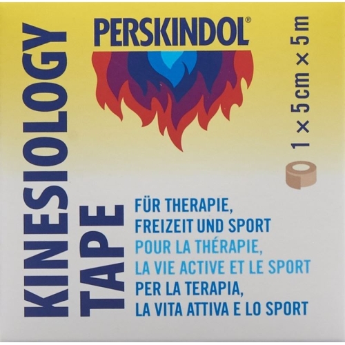 Perskindol Kinesiology Tape 5cmx5m skin color buy online