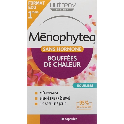 Menophytea Hitzewallungen Kapseln ohne Hormone 28 Stück buy online