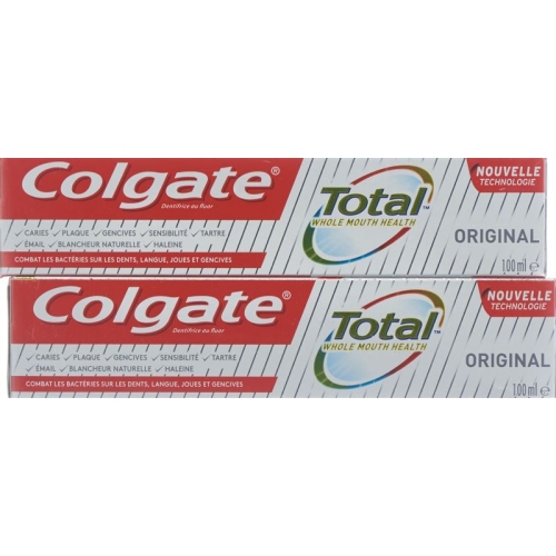 Colgate Total Original Zahnpasta Duo 2x 100ml buy online