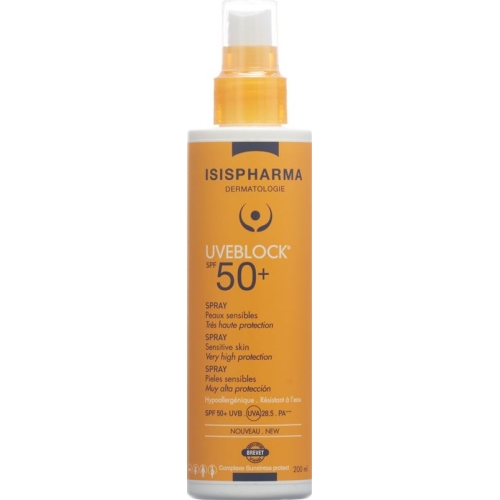 Isis Pharma Uveblock Spray SPF 50+ Flasche 200ml buy online