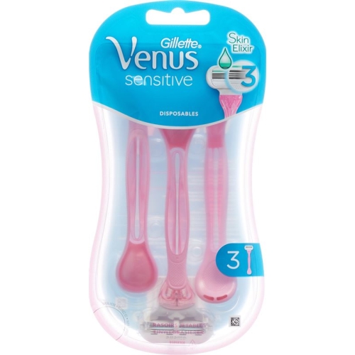 Gillette Venus Sensitiv SkinElixir Disposable razor 3 pieces buy online