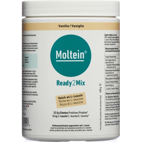 Moltein Ready2mix Vanille Dose 400g buy online