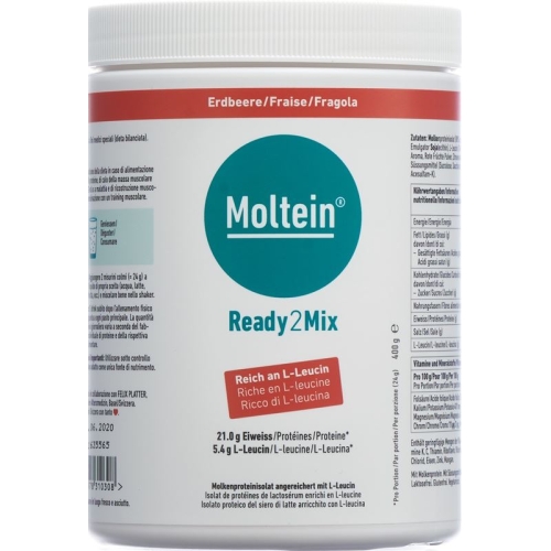 Moltein Ready2mix Erdbeere Dose 400g buy online