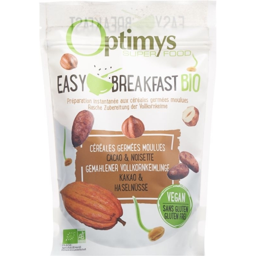 Optimys Easy Breakfast Kakao Haselnuesse Bio 350g buy online