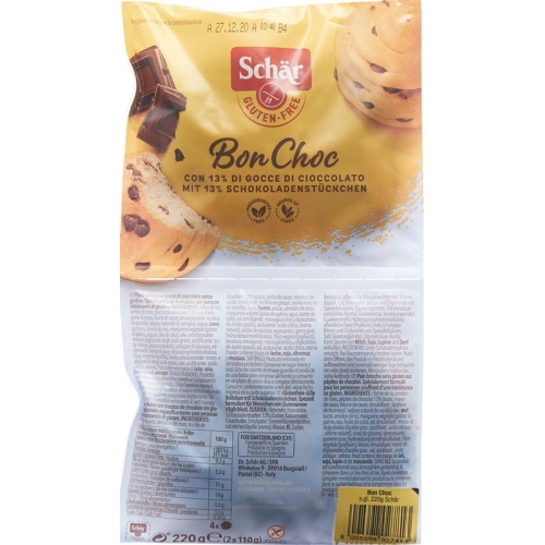 Schär Bon Choc Suesse Broetchen O Glut (neu) 220 buy online