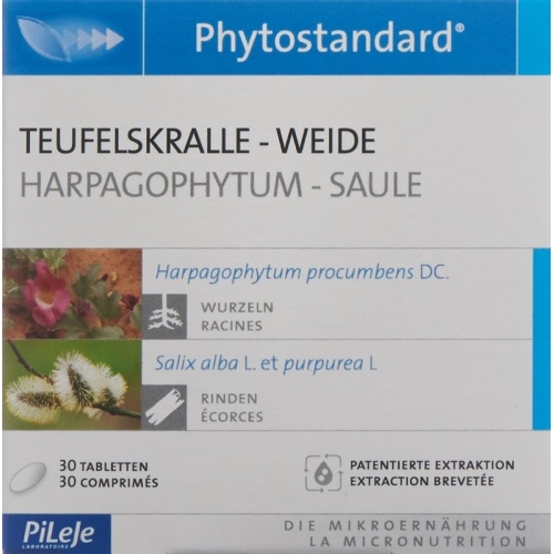 Phytostandard Teufelskralle-Weide Tabletten 30 Stück buy online