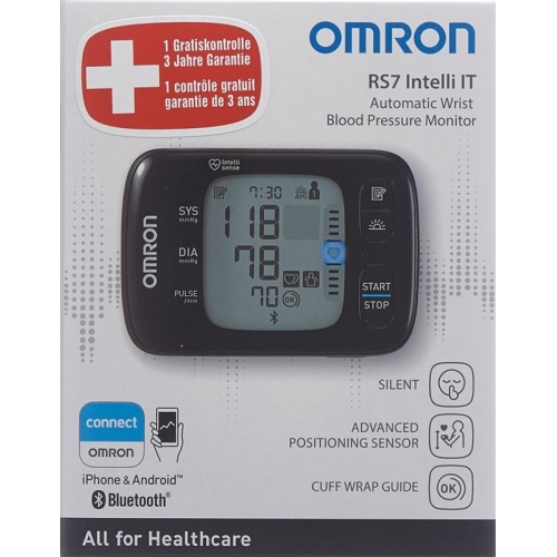 Omron blood pressure monitor wrist RS7 Intelli IT buy online