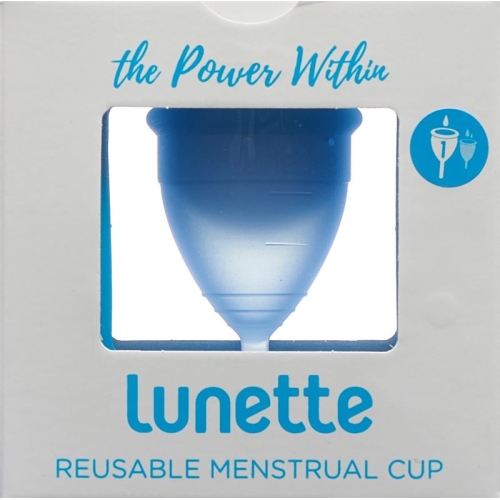 Lunette Menstruationstasse Grösse 1 Blau buy online