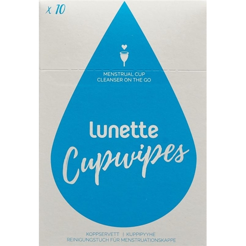 Lunette Cupwipe Reinigungstücher 10 Stück buy online