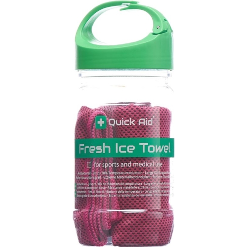 Quick Aid Fresh Ice Towel 34x80cm Pink buy online