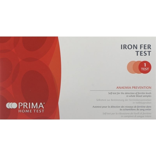 PRIMA HOME TEST Iron FER test buy online