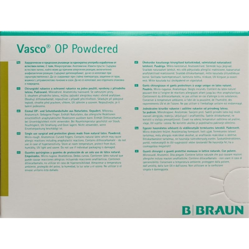 Vasco Op Powdered Grösse 6 50 Paar buy online