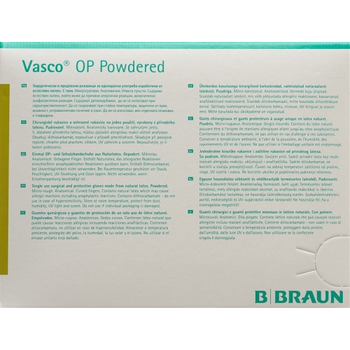 Vasco Op Powdered Grösse 6.5 50 Paar buy online