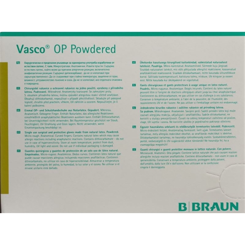 Vasco Op Powdered Grösse 8.5 50 Paar buy online