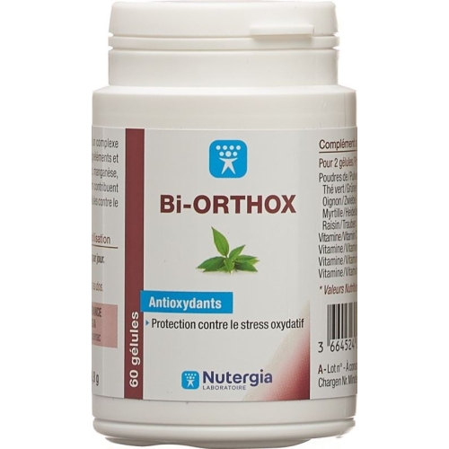 Nutergia Bi-Orthox Gelules Dose 60 Stück buy online