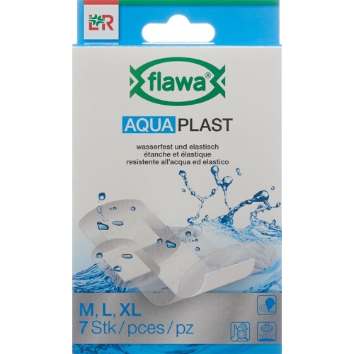 Flawa Aquaplast Pflasterstrips waterproof 3 Sizes 7 pcs buy online