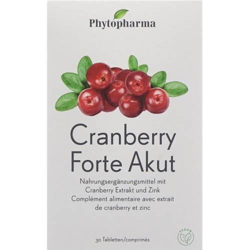 Phytopharma Cranberry Forte Acute 30 tablets buy online