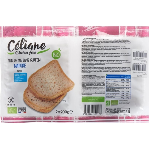 Celiane Natur-Toastbrot Glutenfrei 300g buy online