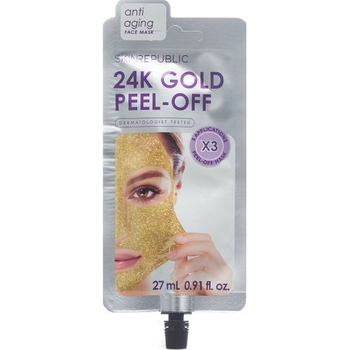 Skin Republic Gold Peel-Off Face Mask Beutel 3 Stück buy online