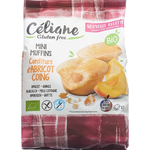 Celiane Mini-Muffins Aprikosen Glutenfrei 200g buy online