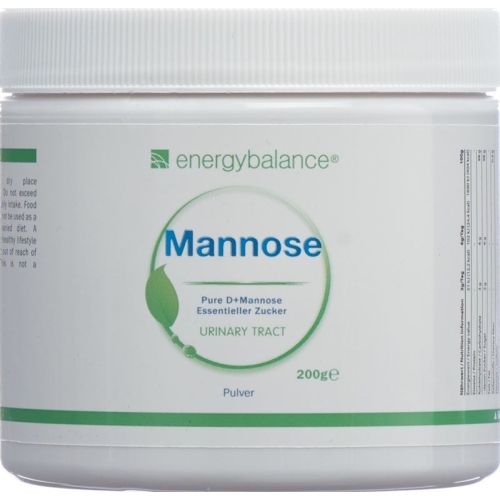 Energybalance Mannose Pulver Hochrein Dose 200g buy online