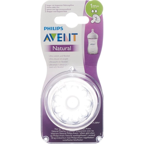 Avent Philips Natural sucker 2 1 Months 2 pcs buy online