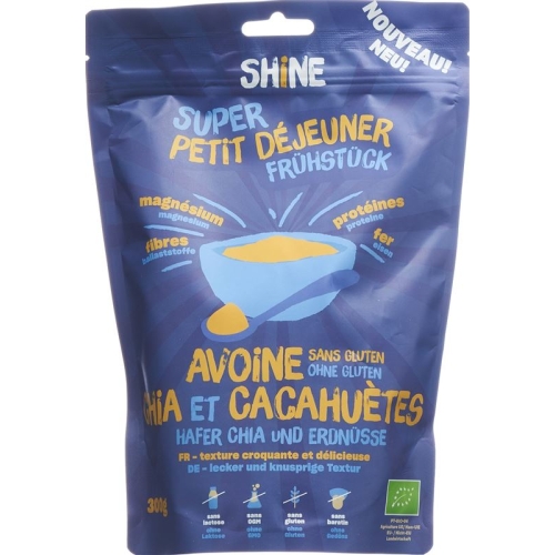 Shine Hafer Frühstück Chia & Erdnuss 300g buy online