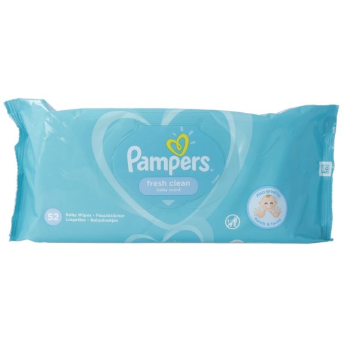 Pampers Wet Wipes Fresh Clean 52 pc buy online