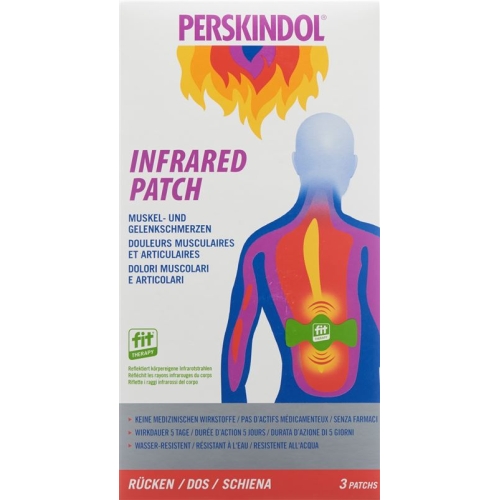 Perskindol Infrared Patch back 3 pieces buy online