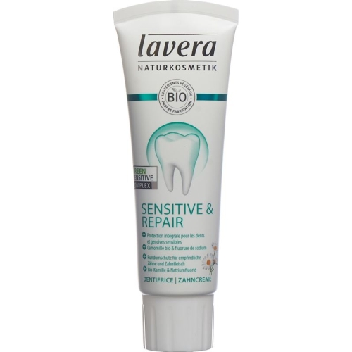 Lavera Zahncreme Sensitive & Repair Tube 75ml buy online