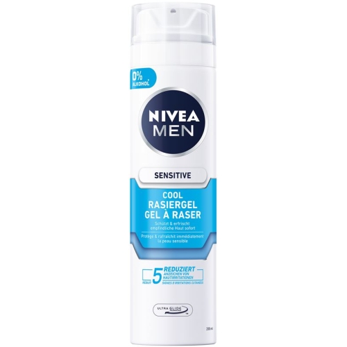 Nivea Men Sensitive Cool Rasiergel (neu) 200ml buy online