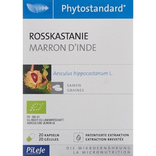 Phytostandard Rosskastanie Kapseln Bio 20 Stück buy online