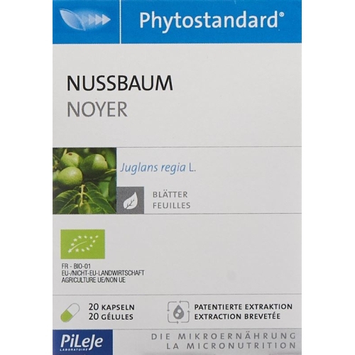 Phytostandard Nussbaum Kapseln Bio 20 Stück buy online