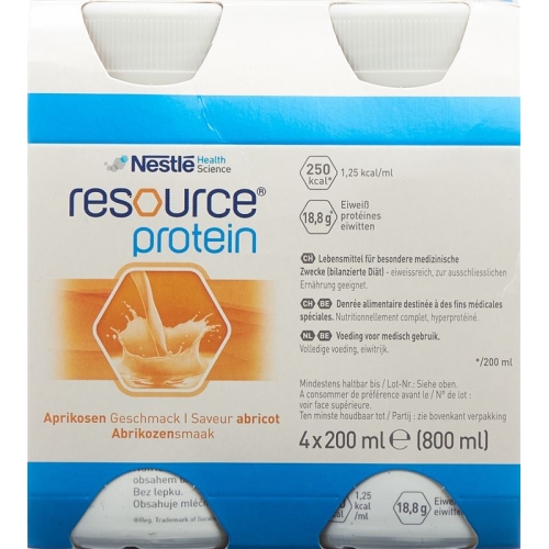 Resource (pi) Protein Aprikose 4x 200ml buy online