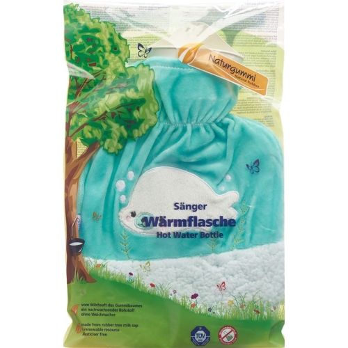 Sänger Hot-water bottle natural rubber velour 0.8L seal buy online