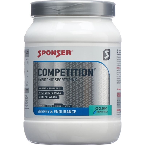 Sponser Energy Competition Pulver Cool Mint Dose 1000g buy online