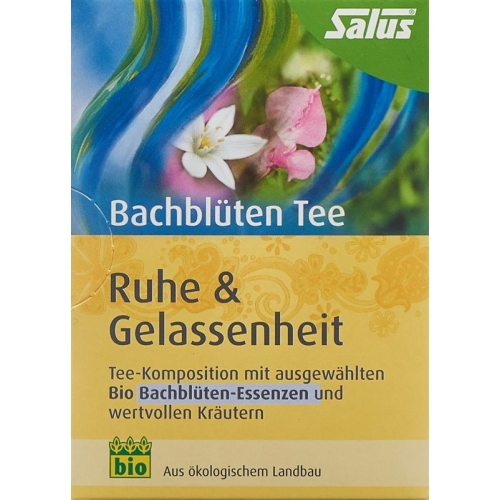 Salus Bach flowers tea Calm Relax Organic bag 15 pieces buy online