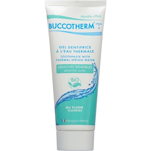 Buccotherm Zahngel Sens Zahnfl Bio mit Fluor 75ml buy online