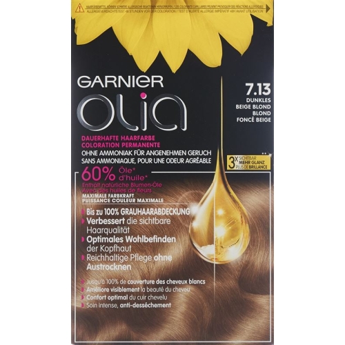 Olia Permanent Color for Blonde Hair 7.13 buy online