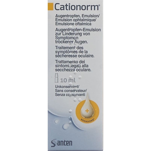 Cationorm Md Augentropfen-Emulsion Flasche 10ml buy online