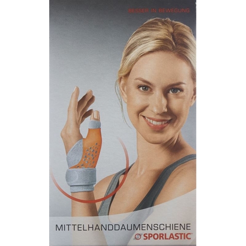 Sporlastic Mittelhand-Daumenschiene M Links Haut buy online